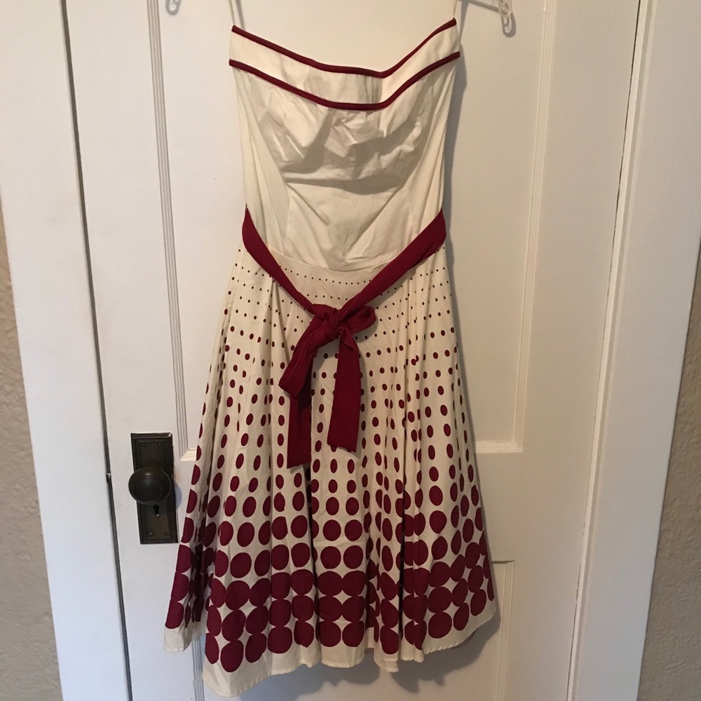 Polka Dot Gradient Dress